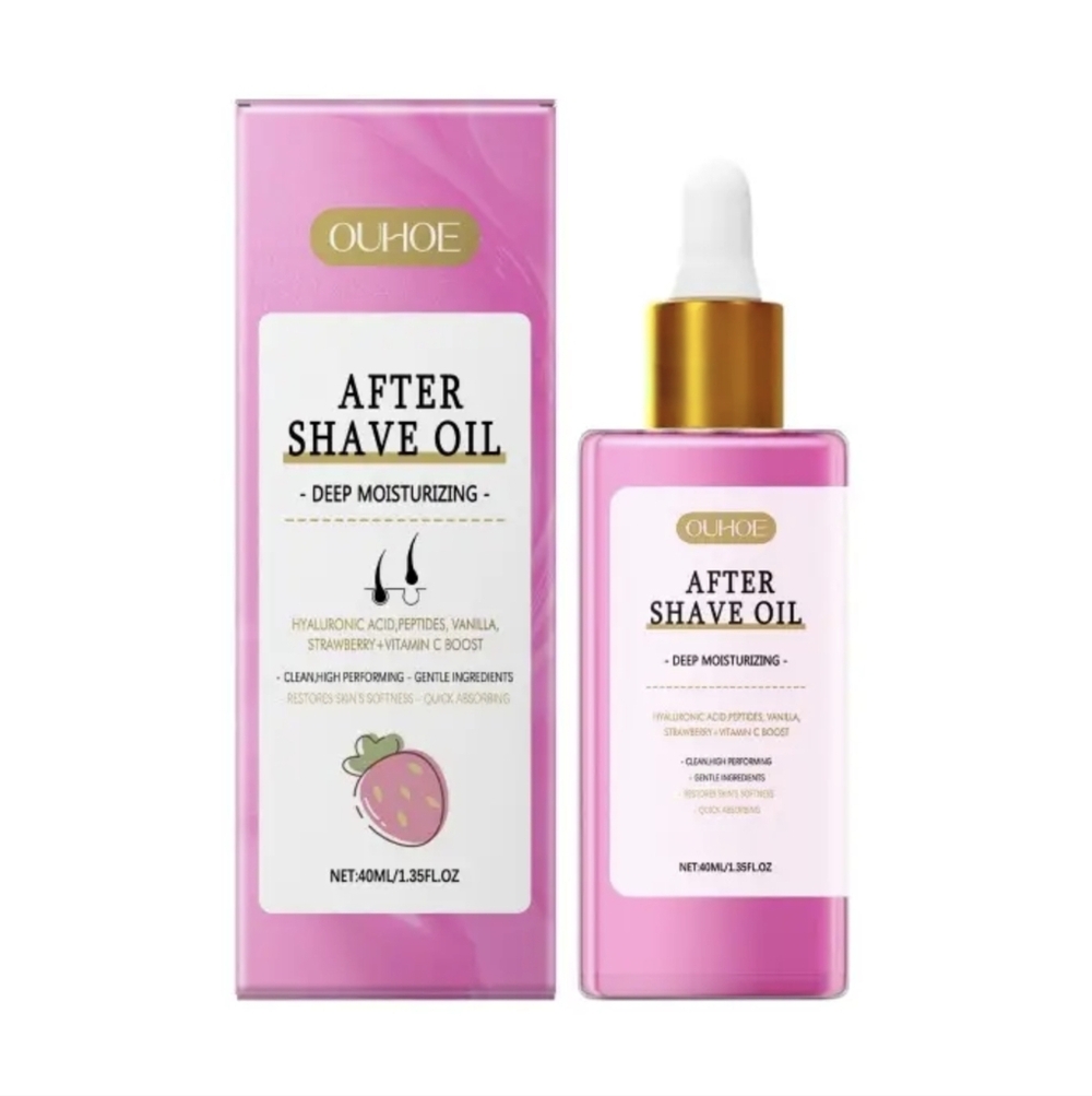 🍓 Strawberry Vanilla Deep Moisturizing After Shave Oil